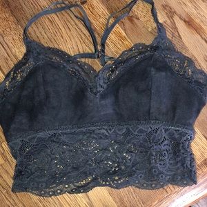 Grey bra